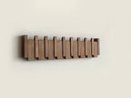 Wall Coat Rack Piano Keys Design Walnut & Beech