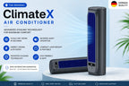 Wall & Desk Fan Bladeless Rechargeable 12-Hour Runtime