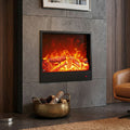 Wall Electric Fireplace 3D LED Flame Remote Control