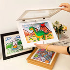 Wall Frame Hidden Storage Holds 150 Drawings