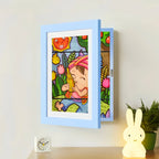 Wall Frame Hidden Storage Holds 150 Drawings