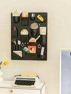 Wall Hanging Storage Organizer Multi-Functional Hooks & Clips