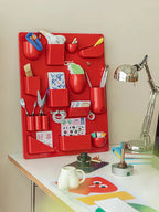 Wall Hanging Storage Organizer Multi-Functional Hooks & Clips
