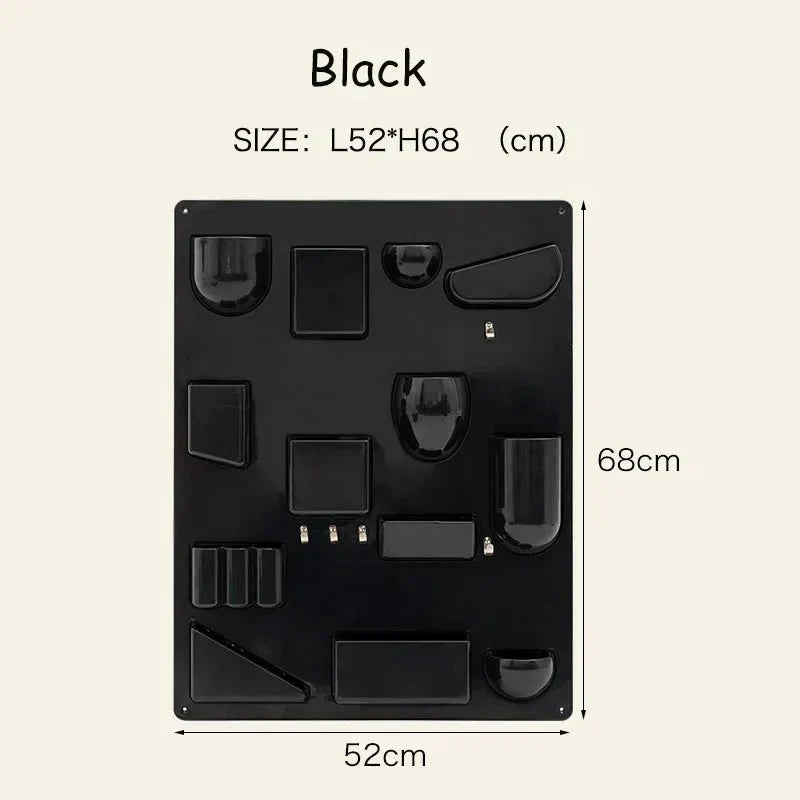 Wall Hanging Storage Organizer Multi-Functional Hooks & Clips