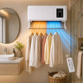 Wall Heater 1500W Fold-Out Drying Rack Remote Control