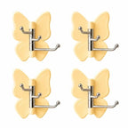 Wall Hook Butterfly Rotatable No-Drill Self-Adhesive