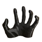 Wall Hook Gothic Hand Matte Black Resin