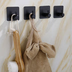 Wall Hook Self Adhesive Stainless Steel No Drill