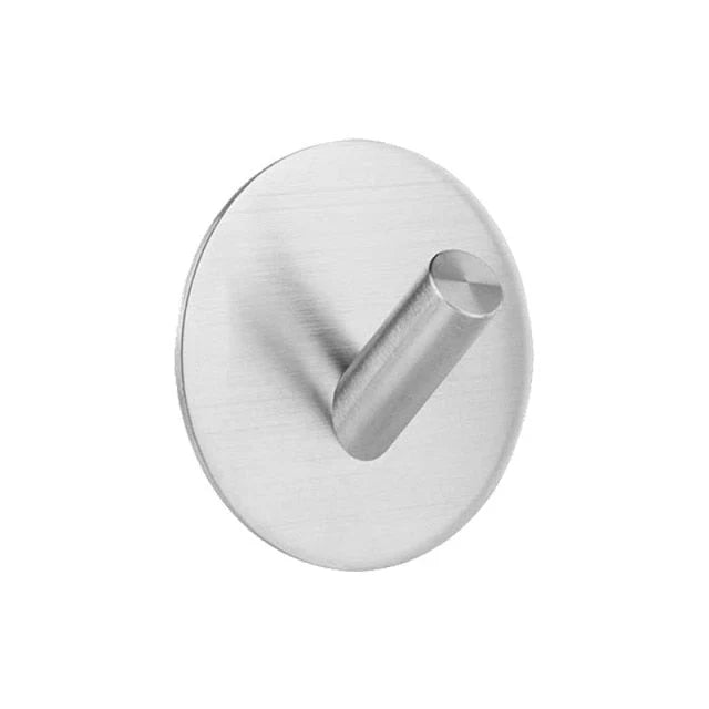 Wall Hook Self Adhesive Stainless Steel No Drill