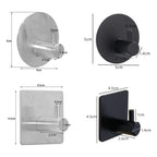 Wall Hook Self Adhesive Stainless Steel No Drill