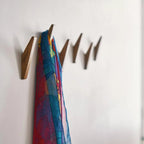 Wall Hook Set of 2 Natural Wood Hand-Polished
