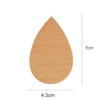 Wall Hook Wooden Animal Self-Adhesive & Screw Mount