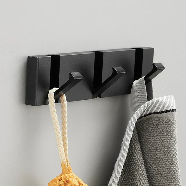 Wall Hooks Foldable Space-Saving Stainless Steel