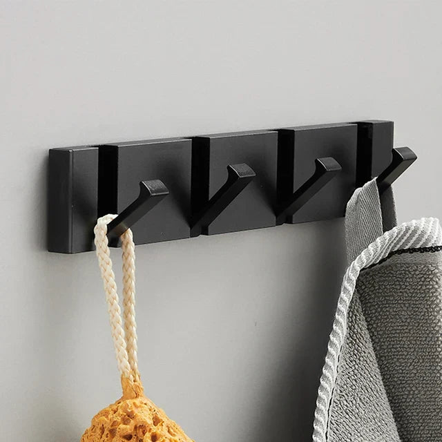 Wall Hooks Foldable Space-Saving Stainless Steel