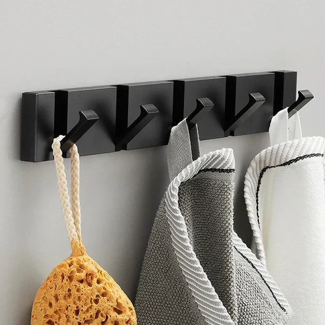 Wall Hooks Foldable Space-Saving Stainless Steel