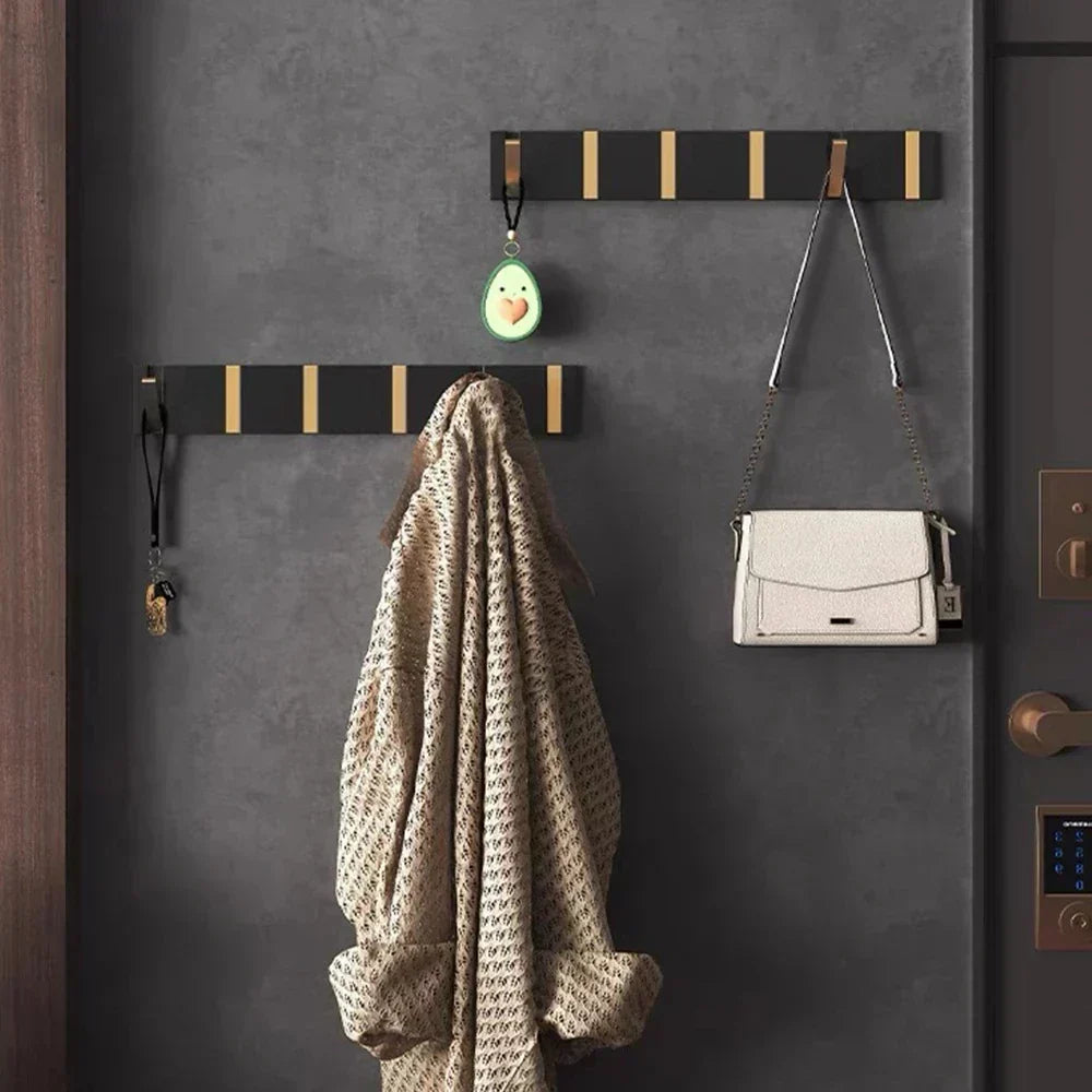 Wall Hooks Foldable Space-Saving Stainless Steel