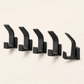 Wall Hooks Self-Adhesive No-Drill Set Of 5