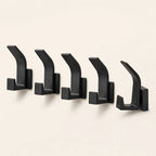 Wall Hooks Self-Adhesive No-Drill Set Of 5