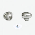 Wall Hooks Set of 2 Raindrop Ceramic Chrome