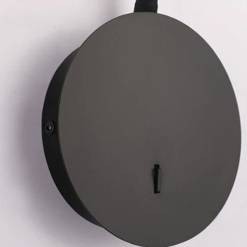 Wall Lamp 360 Degree Rotatable Matte Black Energy-Efficient LED
