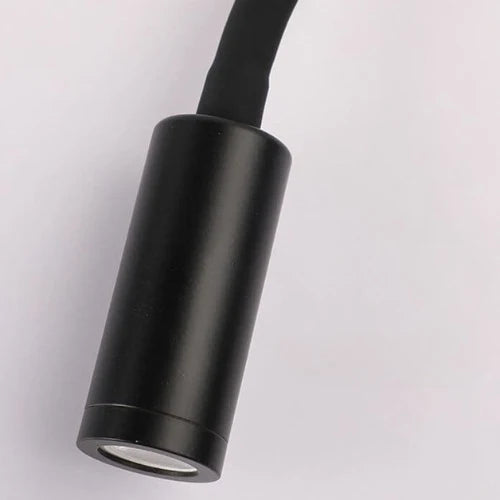 Wall Lamp 360 Degree Rotatable Matte Black Energy-Efficient LED