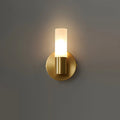 Wall Lamp Acrylic Shade G9 Socket Copper Base