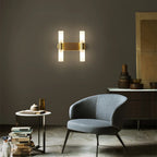 Wall Lamp Acrylic Shade G9 Socket Copper Base