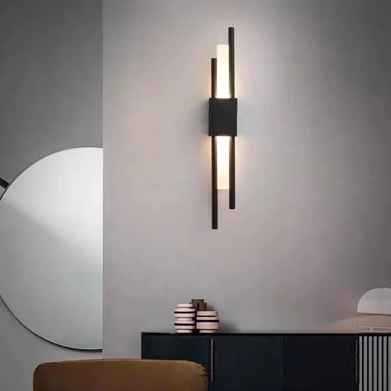 Wall Lamp Adjustable Arm Metal Round Shade