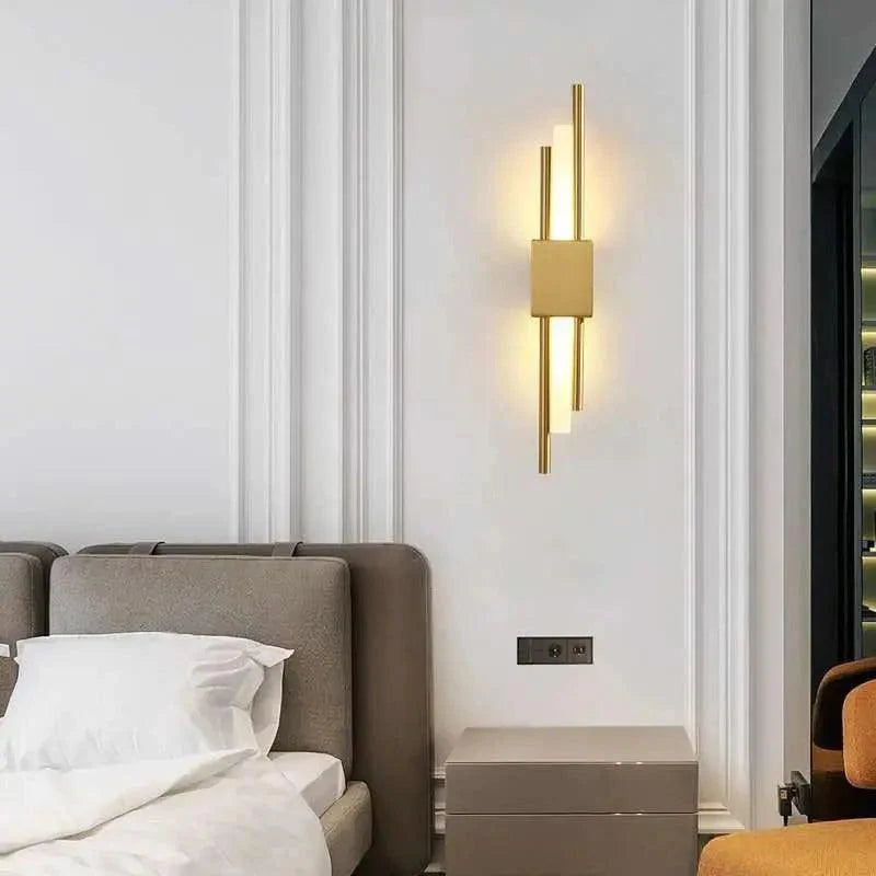 Wall Lamp Adjustable Arm Metal Round Shade