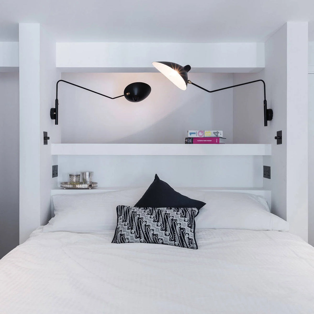 Wall Lamp Adjustable Arm Rotatable Shade