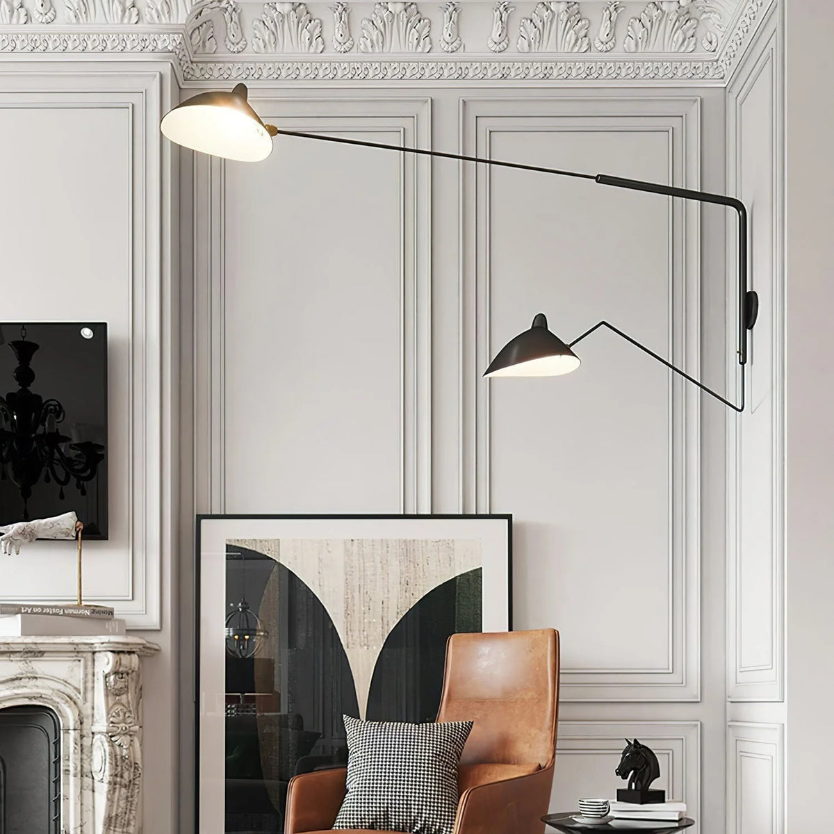 Wall Lamp Adjustable Arm Rotatable Shade
