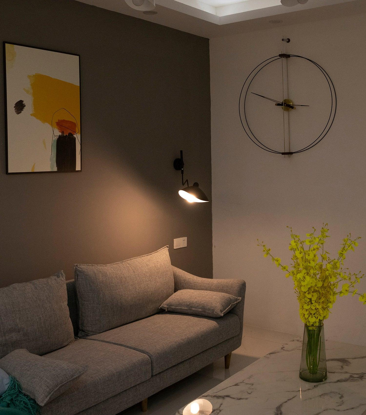 Wall Lamp Adjustable Arm Rotatable Shade