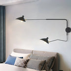 Wall Lamp Adjustable Arm Rotatable Shade