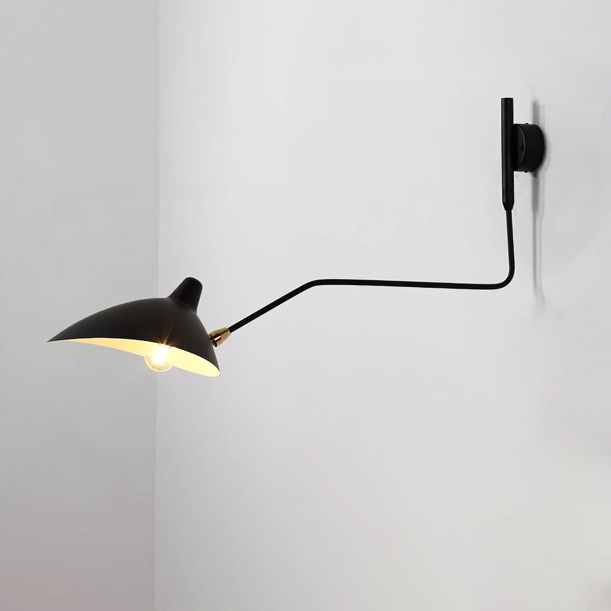 Wall Lamp Adjustable Arm Rotatable Shade