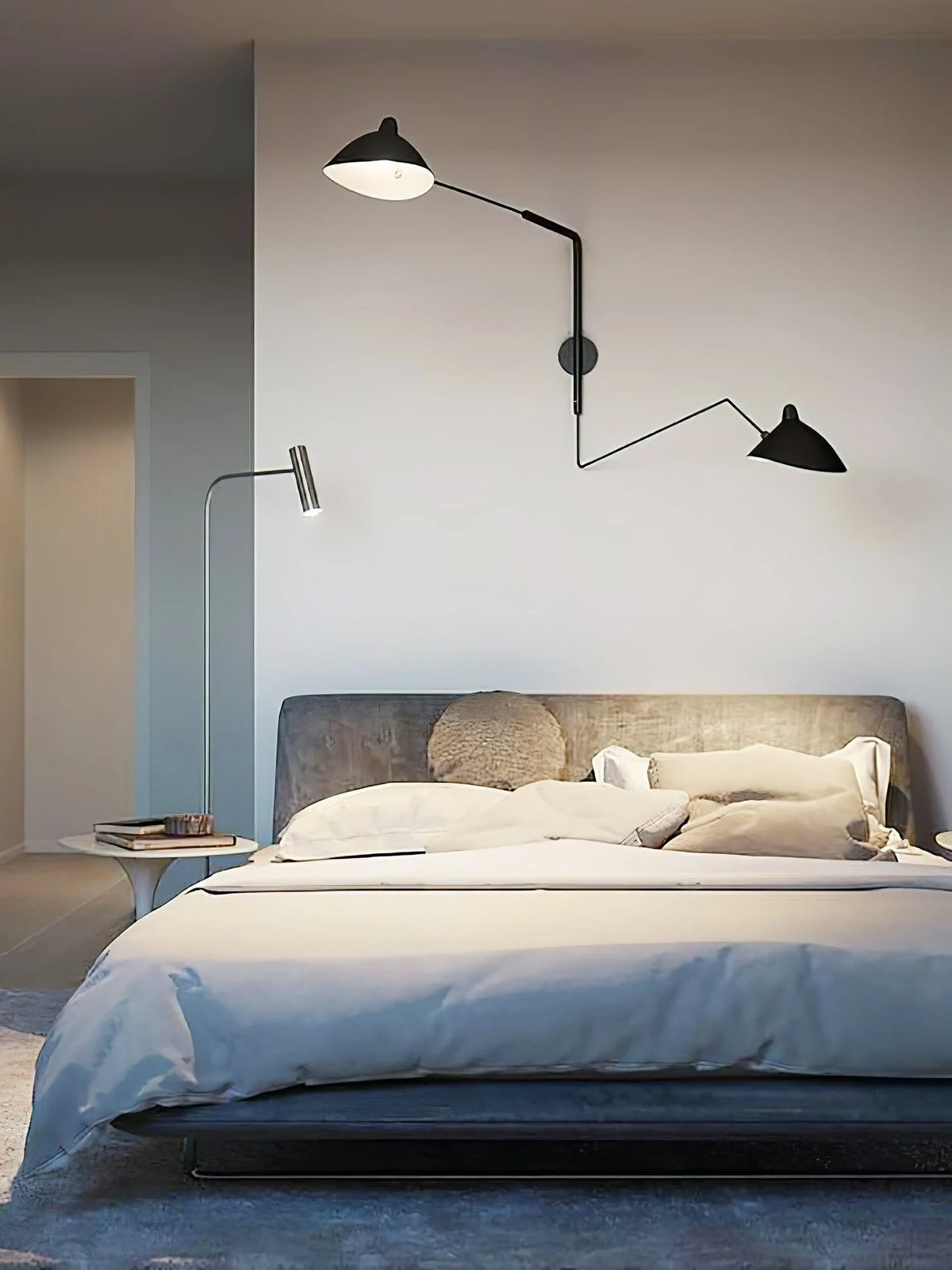 Wall Lamp Adjustable Arm Rotatable Shade