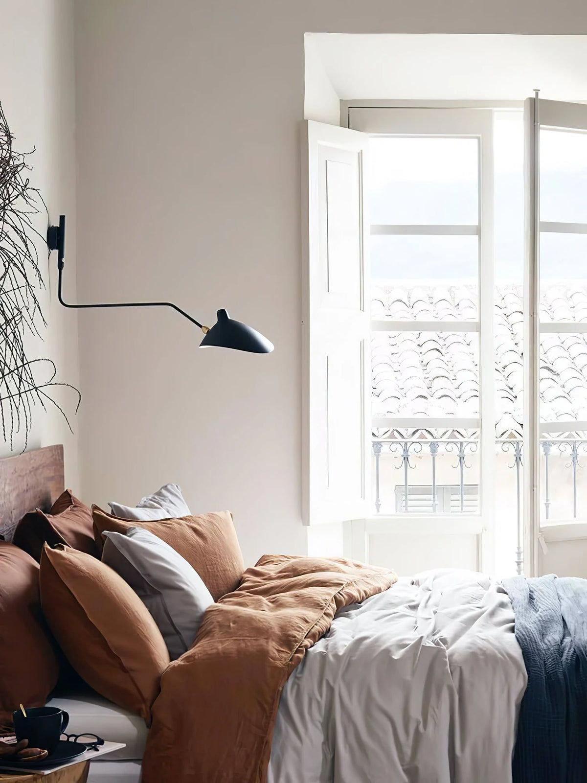 Wall Lamp Adjustable Arm Rotatable Shade