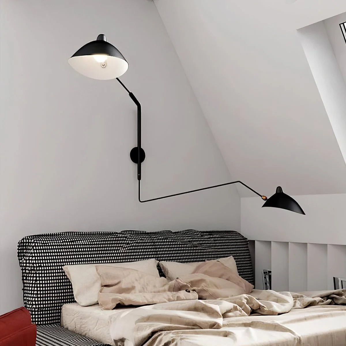 Wall Lamp Adjustable Arm Rotatable Shade