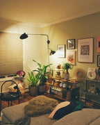 Wall Lamp Adjustable Arm Rotatable Shade