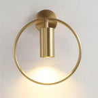 Wall Lamp Adjustable Directional Black & Gold