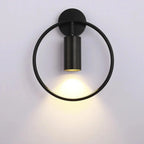 Wall Lamp Adjustable Directional Black & Gold