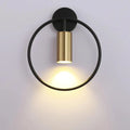 Wall Lamp Adjustable Directional Black & Gold