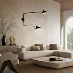 Wall Lamp Adjustable Swing Arm Iron