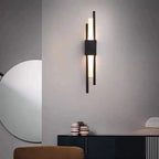 Wall Lamp Aluminum Gold Integrated LED