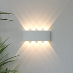 Wall Lamp Aluminum Matte IP44 Warm White LED