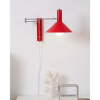 Wall Lamp Articulated Arm Metal Plug-In