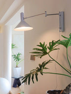 Wall Lamp Articulated Arm Metal Plug-In