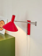 Wall Lamp Articulated Arm Metal Plug-In