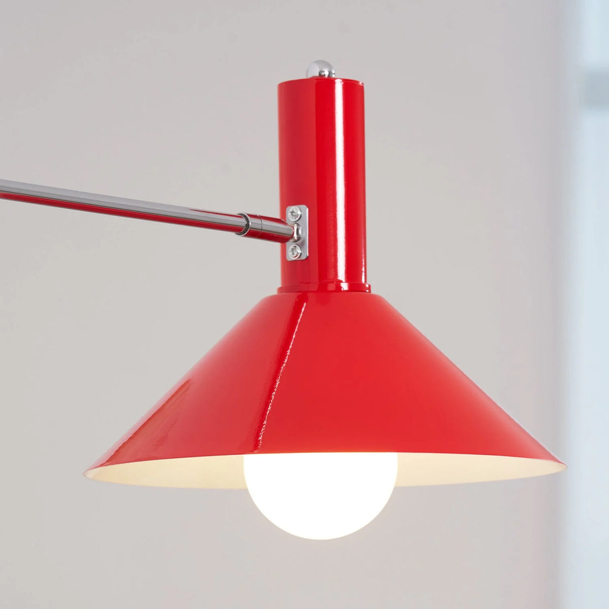 Wall Lamp Articulated Arm Metal Plug-In