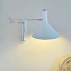 Wall Lamp Articulated Arm Metal Plug-In