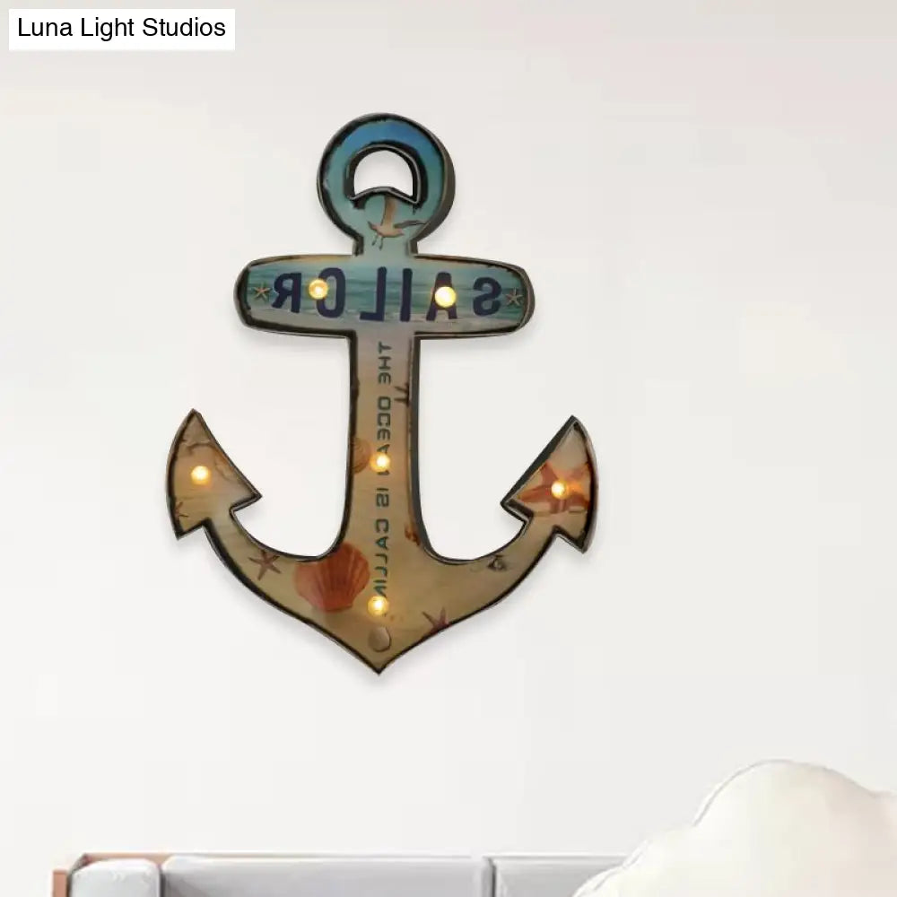 Wall Lamp Battery Powered Flush Mount Warm LED